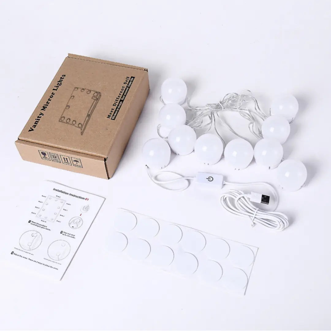 Luces Led Bombillas Espejo x 10 UNDS