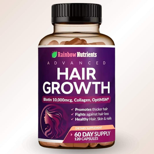 ¡HAIR GROWTH ADVANCED - SIN AZUCAR - LOGRA UN CABELLO DE ENSUEÑO DESDE LOS PRIMEROS 7 DÍAS!