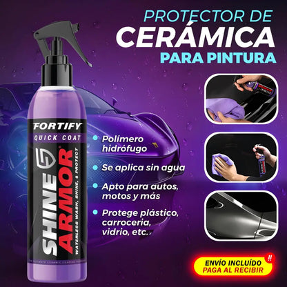 Shine Armor Abrillantador de Carros Premium
