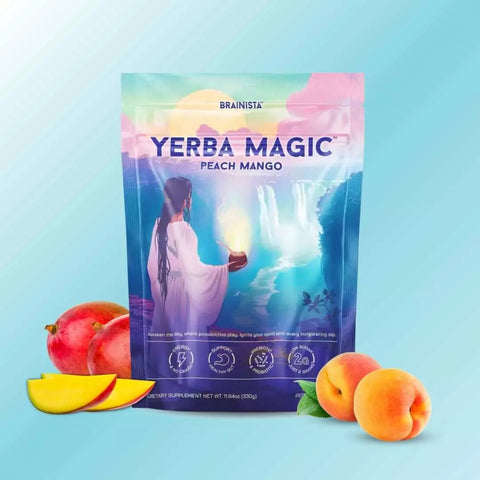 YERBA MAGIC PEACH 3 EN 1 - LUCE MEJOR EN TIEMPO RECORD - INSTANTÁNEO EN POLVO (TIKTOK)