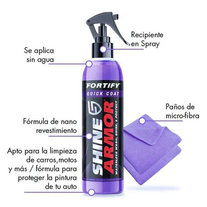 Shine Armor Abrillantador de Carros Premium