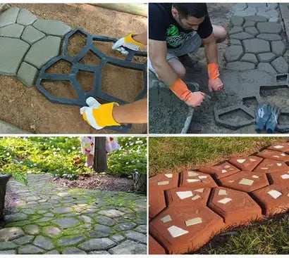 MOLDE PARA CONSTRUCCIÓN DE CAMINO