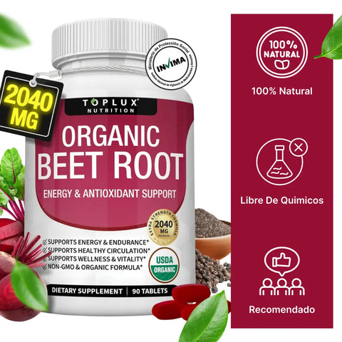 Beet Root - Mejora tu circulación y protege tu corazón